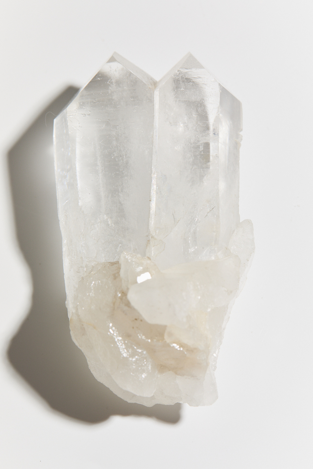 Горный хрусталь сросток кристаллов