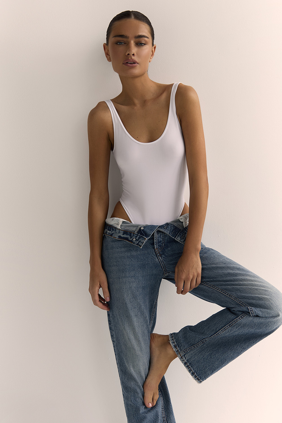 Боди №231 SILK TOUCH Белый