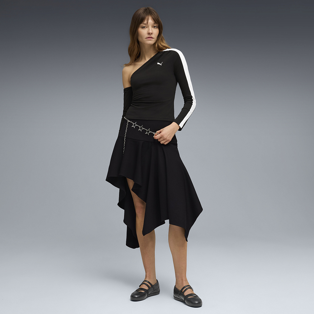 Женский лонгслив PUMA T7 Asymmetric Longsleeve
