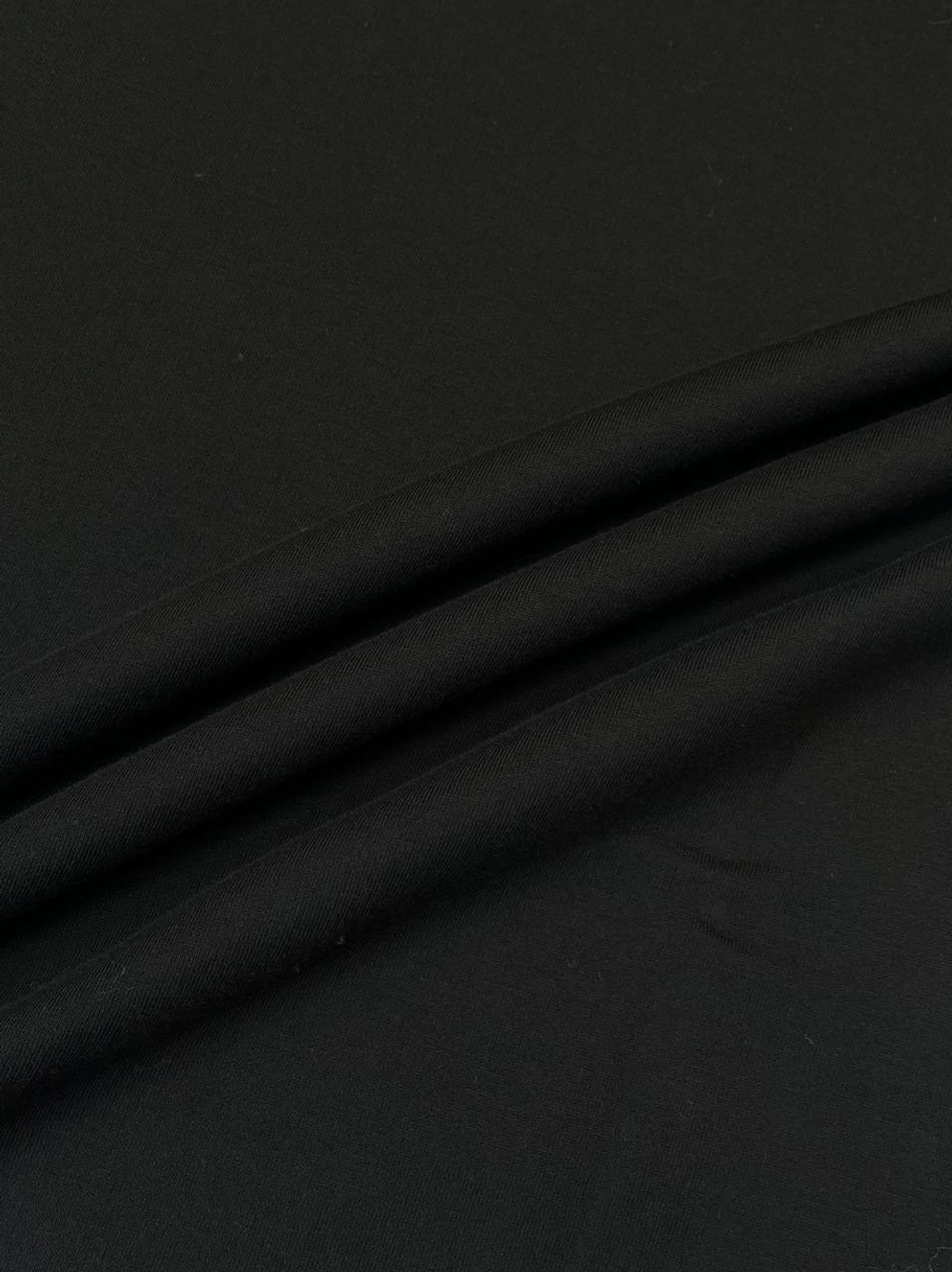 Трикотаж хлопок с кашемиром Dondi черный