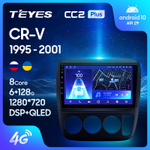 Teyes CC2 Plus 9" для Honda CR-V 1995-2001