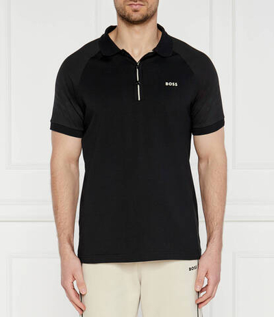 Поло PADDY 2 BOSS GREEN - черный(50519856)