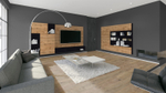 Ламинат «Дуб Антре» 33 класс толщина 12 мм с фаской 1.43 м²
