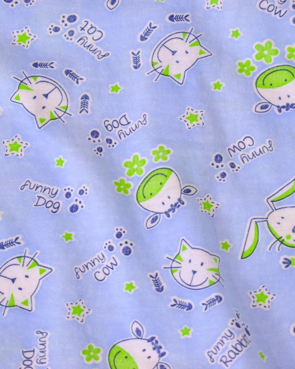 Комбинезон на кнопках (кулирка) р.62 (AMOTEKS)