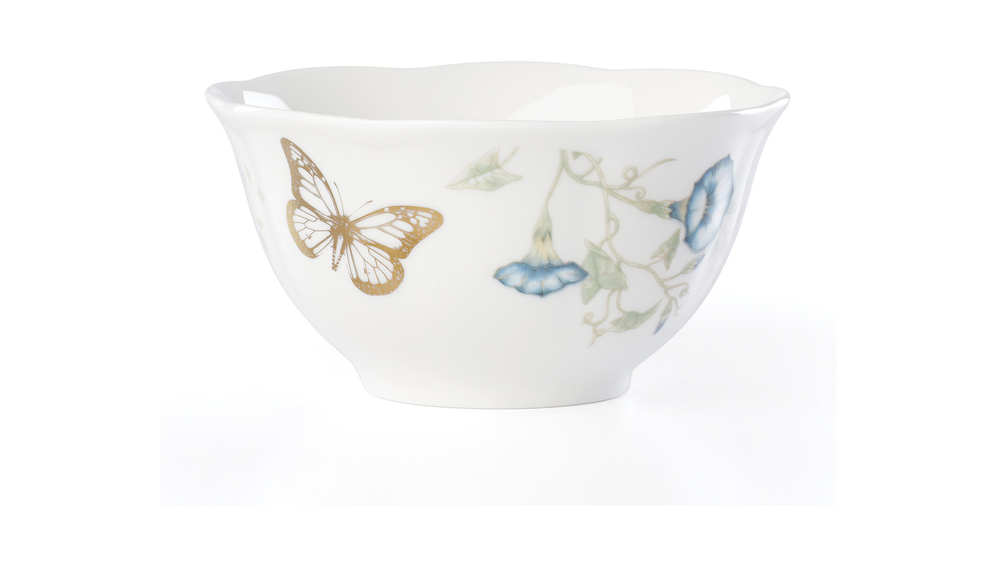 Салатник индивидуальный 14.5см Lenox Бабочки на лугу Бабочка-Монарх золото
