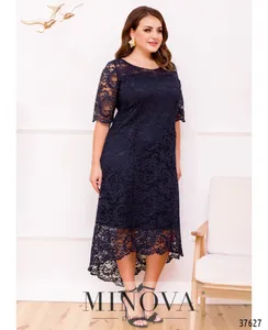 Платье 18-025-темно-синий Minova