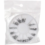 Украшение для нейл-арта «VivA Manicur- Декор», фигурные украшения, цвет хамелион, в пакете, 7*7 см