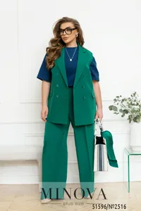 Жилет 2516-зеленый Minova