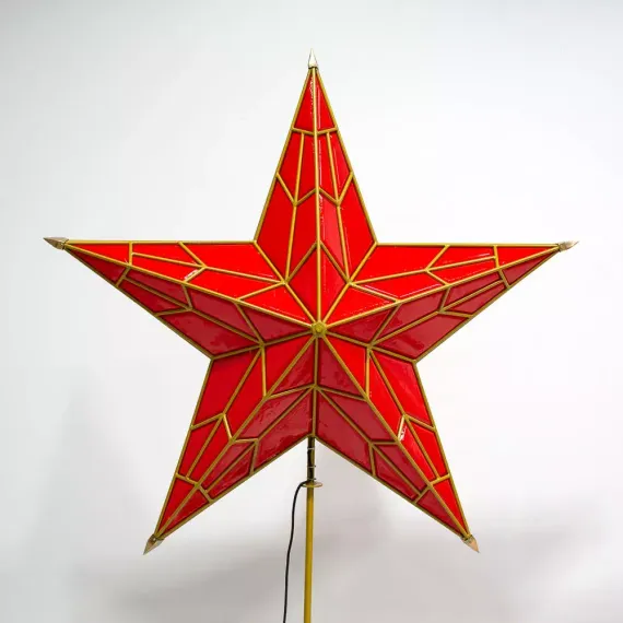 Макушка Рубиновая 90 см. для елей высотой от 6 до 12 м., красная, Green Trees (rubin-90red)