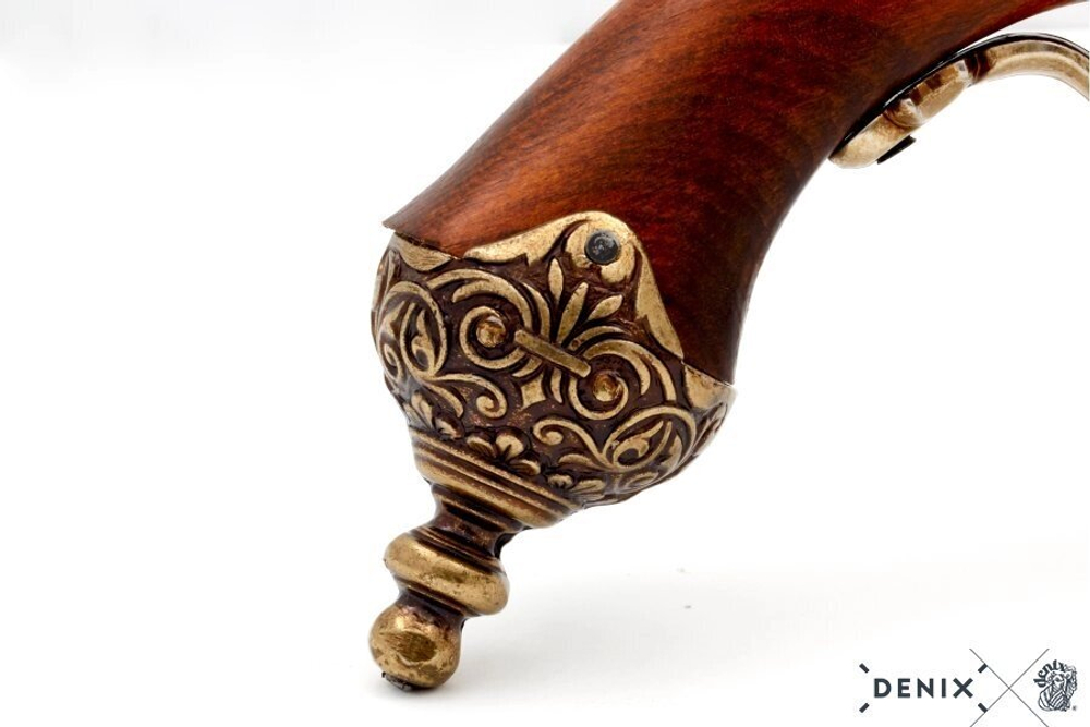 Пистоль итальянский, Брешиа, 1825 год, латунь  DE-1013-L