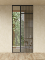 Распашная алюминиевая перегородка Minoli 13