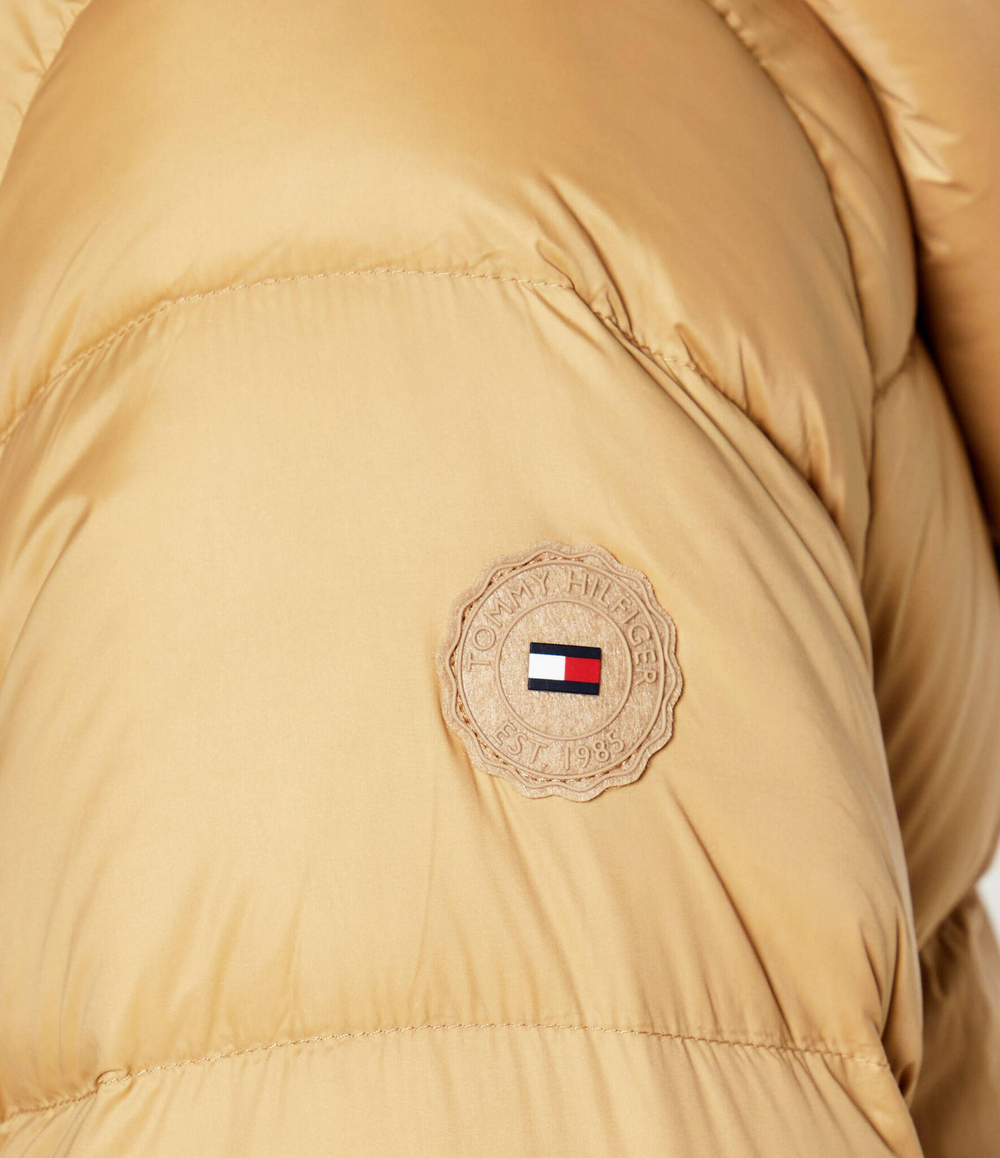 Пуховая куртка Tommy Hilfiger - горчичный(WW0WW43581)
