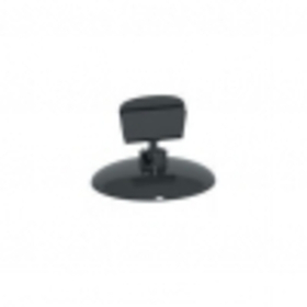 Держатель для ценников и табличек 3,5 см. черный пласт на подставке (58085)