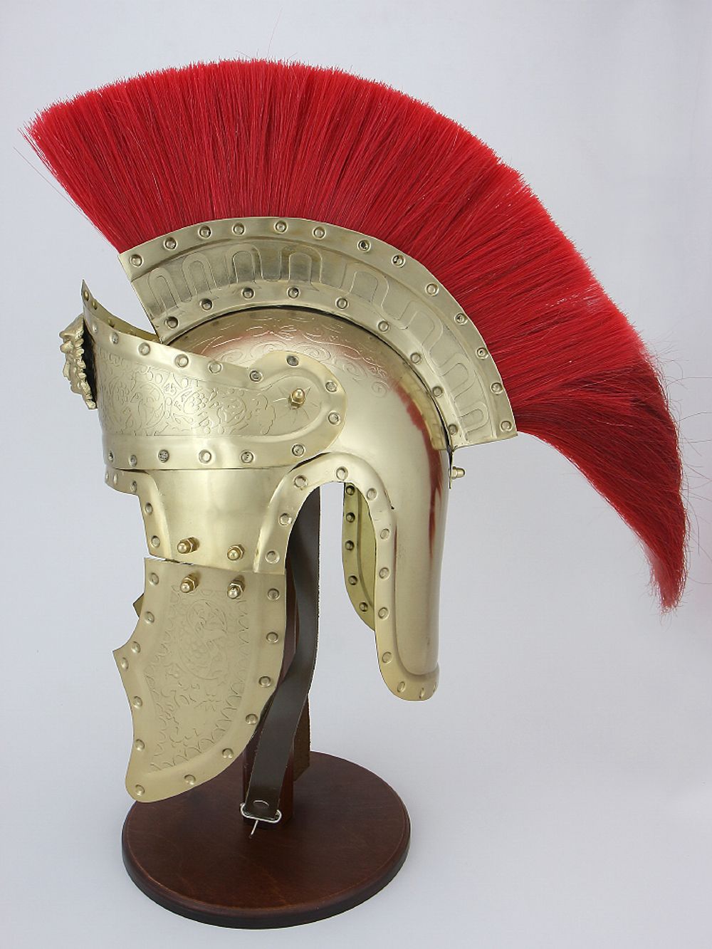 Nautical Шлем преторианский с красным плюмажем