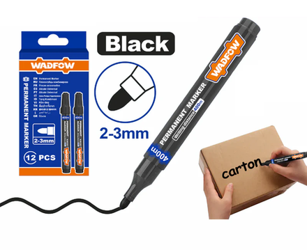 Перманентный маркер WADFOW WJM1501 (черный)
