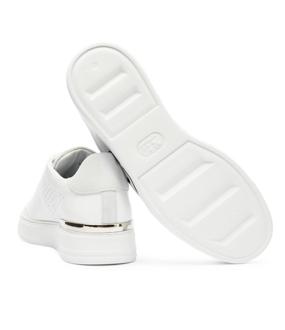 Кожаные кроссовки hexagon Philipp Plein - белый(MSC3981 PLE005N)