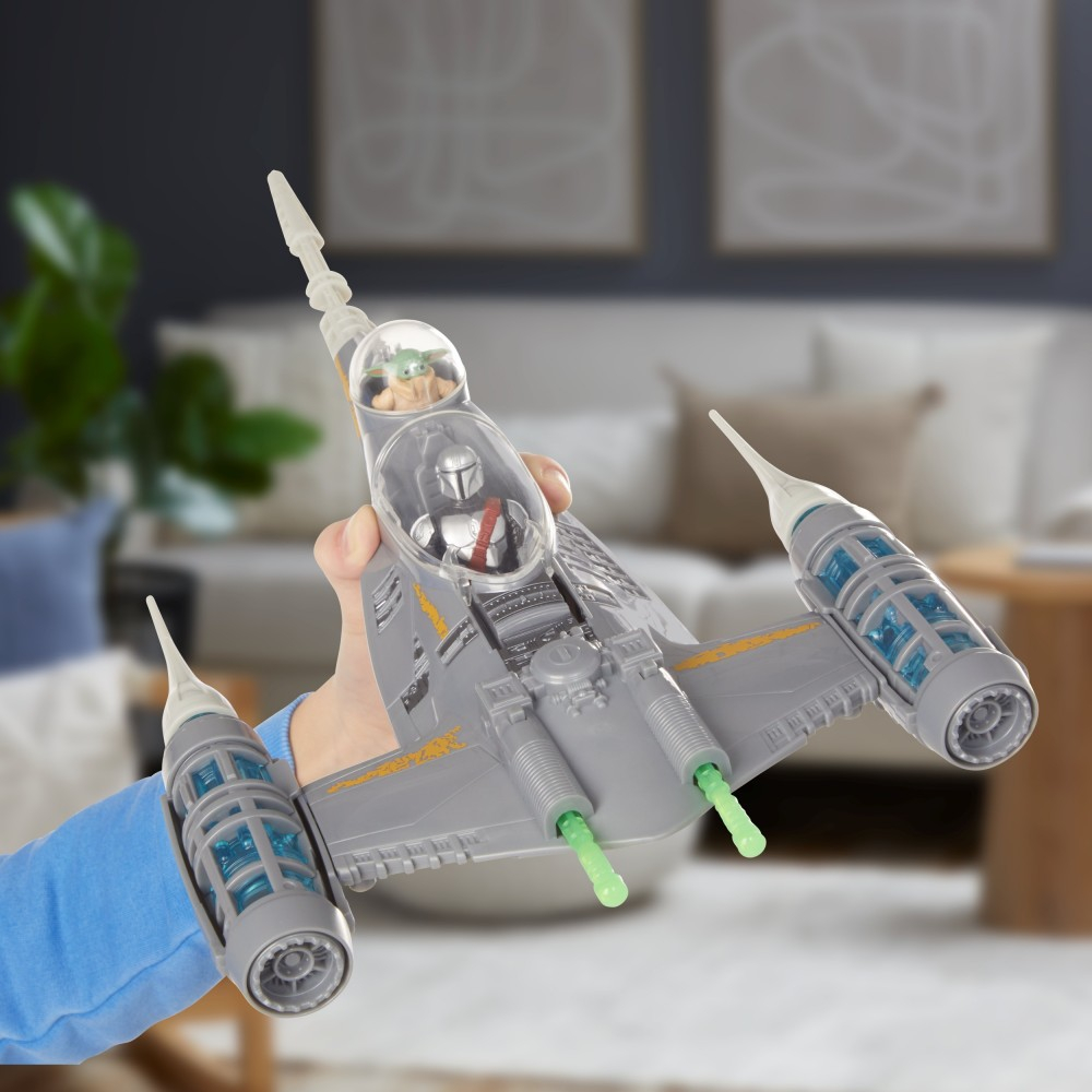 Игровой набор Hasbro Star Wars 1467 F9950 Мандалорианский истребитель N-1 с фигурками F9950 — фото 13