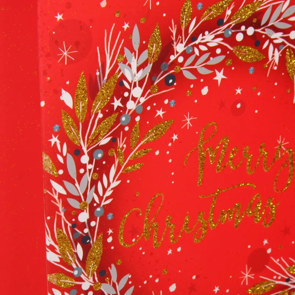 Пакет под бутылку «Зимняя сказка» 36*12,5*8,5 см