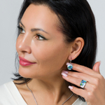 Серьги Fiore Luna AE03599-13