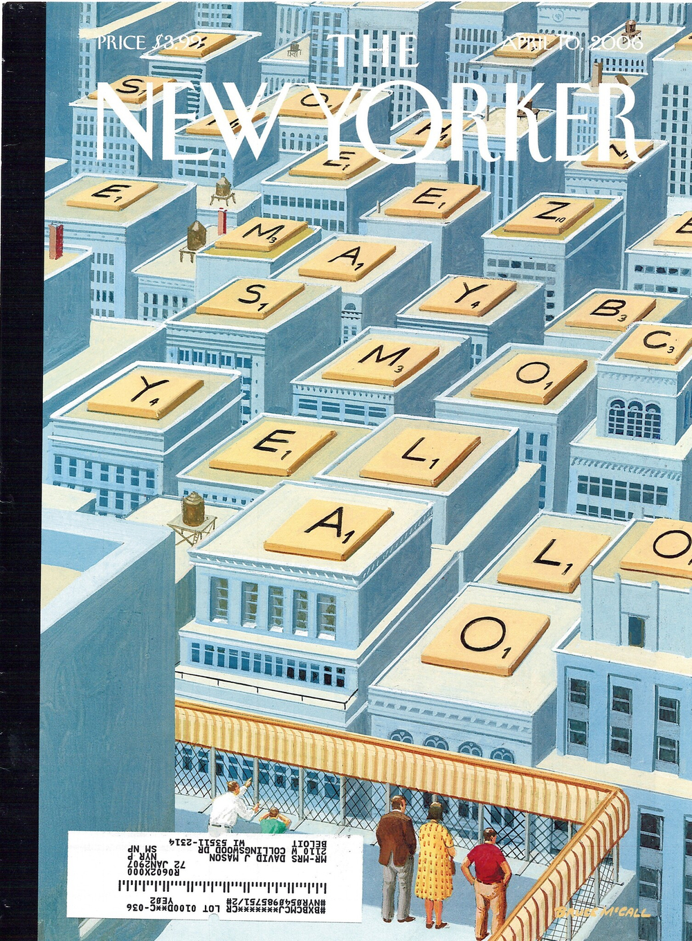 Журнал The New Yorker 10-04-2006, обложка