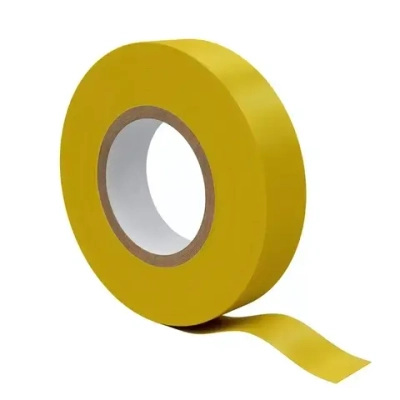 Изолента ПВХ желто-зеленая 0,13х15мм TDM 20м