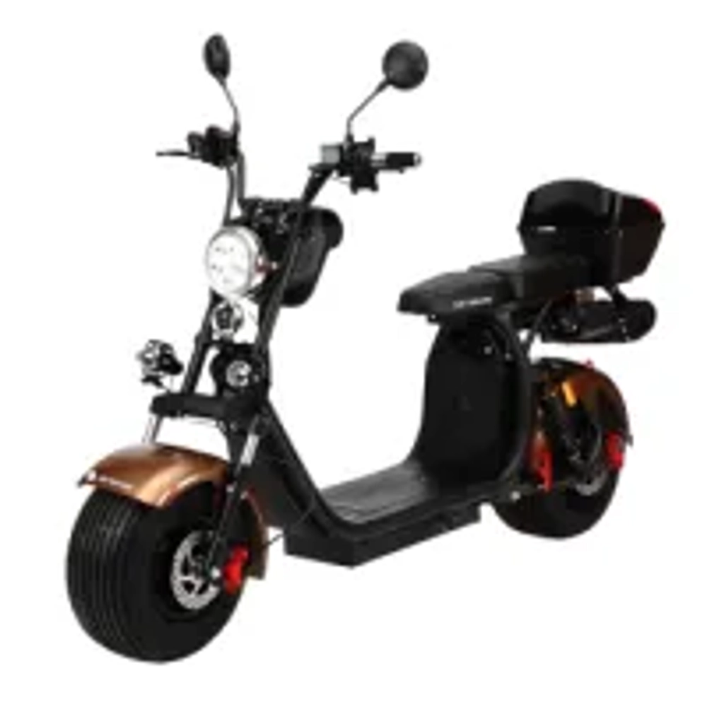 Электроскутер Citycoco Skyboard BR20 2000Вт, 20Ah 60В Черный