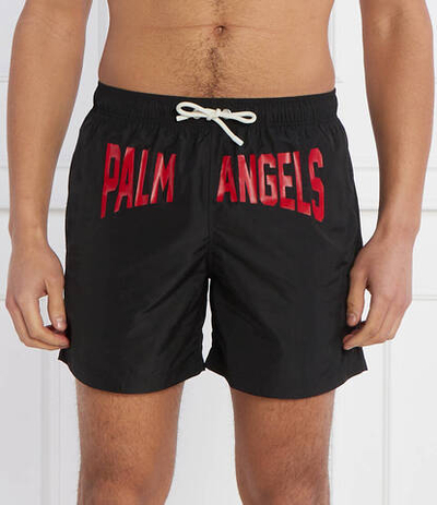 Шорты для плавания Palm Angels - черный(PMFD002R 24FAB003)