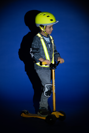 Комплект защиты светоотражающий черный (S) BOX