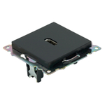 Розетка HDMI 2.1, Type A (механизм), STEKKER GLS00-7118-05, серия Катрин, черный 50062