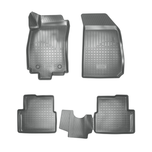 Ковры в салон Norplast/Unidec для Chevrolet Cobalt (2013-)Полиуретан,Серый, арт.NPA11-C12-200-G