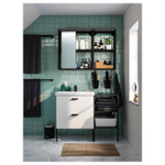 Набор для подсветки IKEA SILVERGLANS / RODRET (СИЛЬВЕРГЛАНС / РОДРЕТ), Антрацит, 60 / 40 см