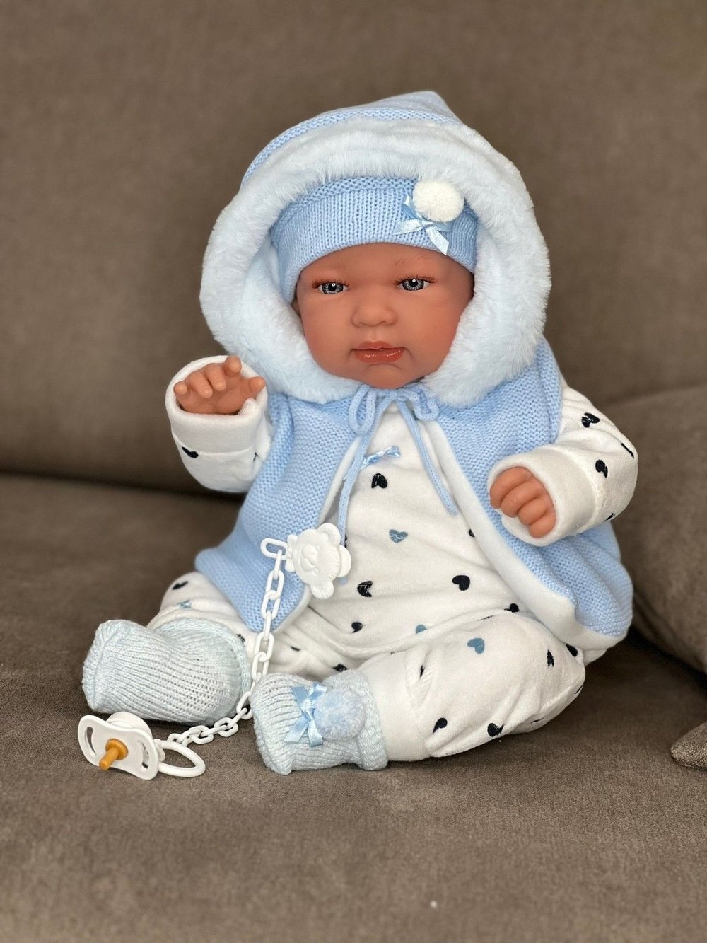 Кукла Llorens виниловая 44см Tino (84439)