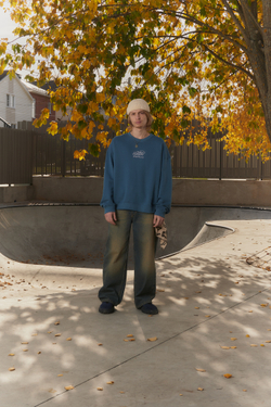 Свитшот Called a Garment Athletic Sweatshirt "Denim"