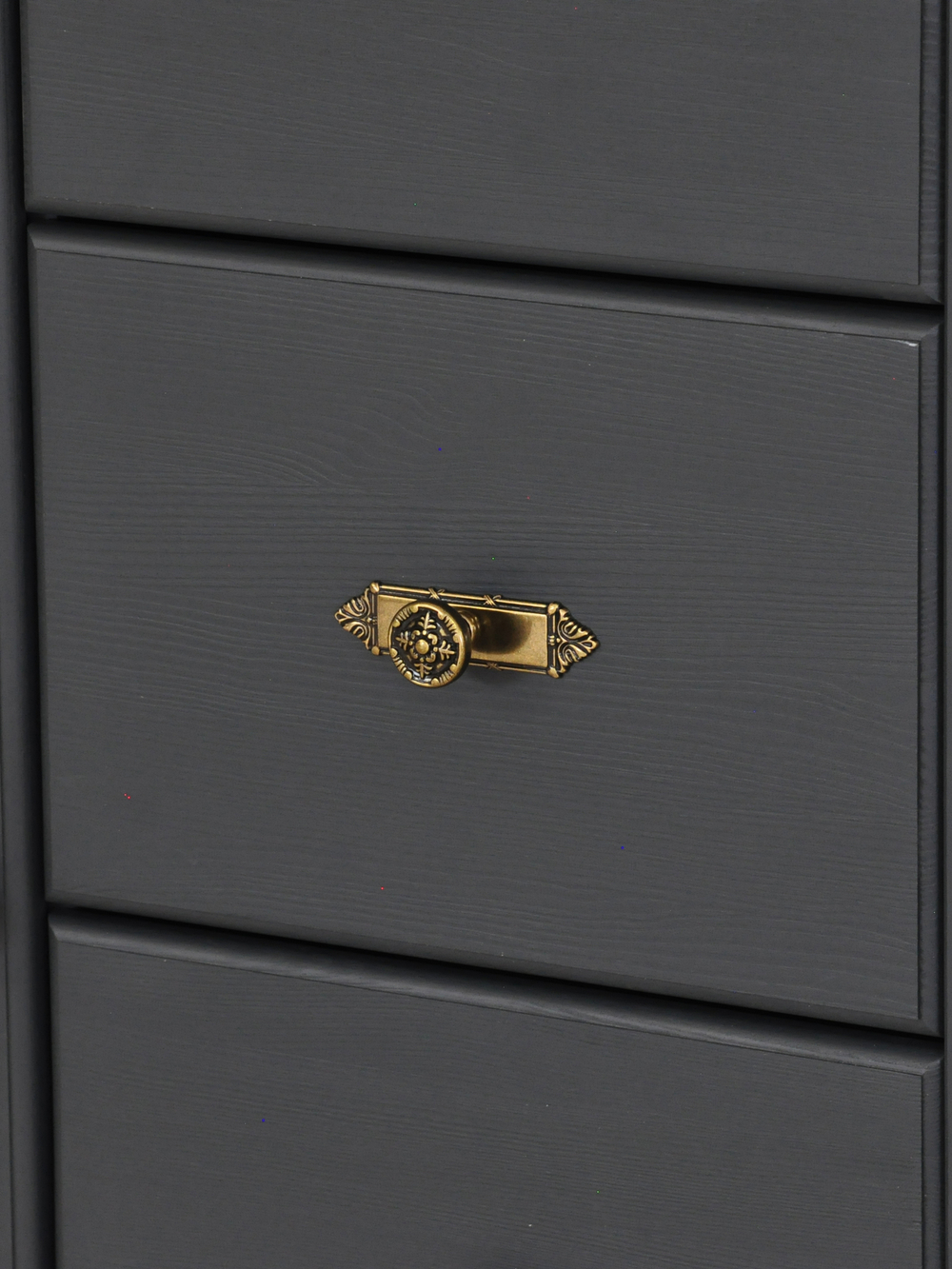 Комод деревянный Сюзанна с 5 ящиками и дверью