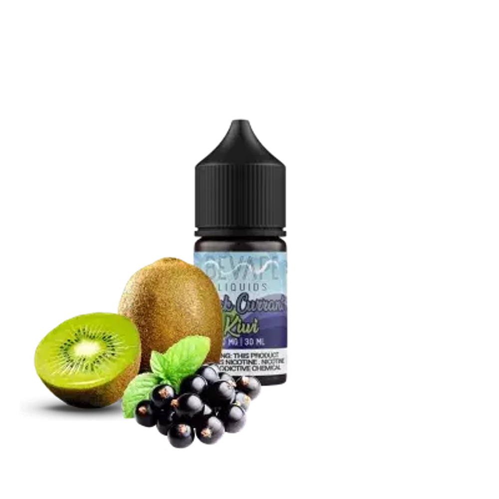 Bevape Liquids - Black Currant Kiwi (50mg, 30ml)