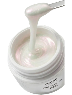Гель жемчужный BUILDER UV GEL PEARL,RuNail 15 г №9503