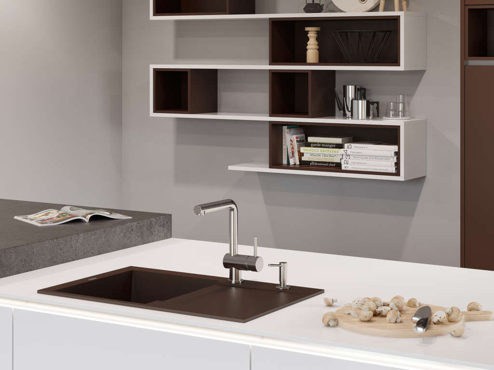 Мойка Omoikiri Sakaime 79-BL Tetogranit | Черный