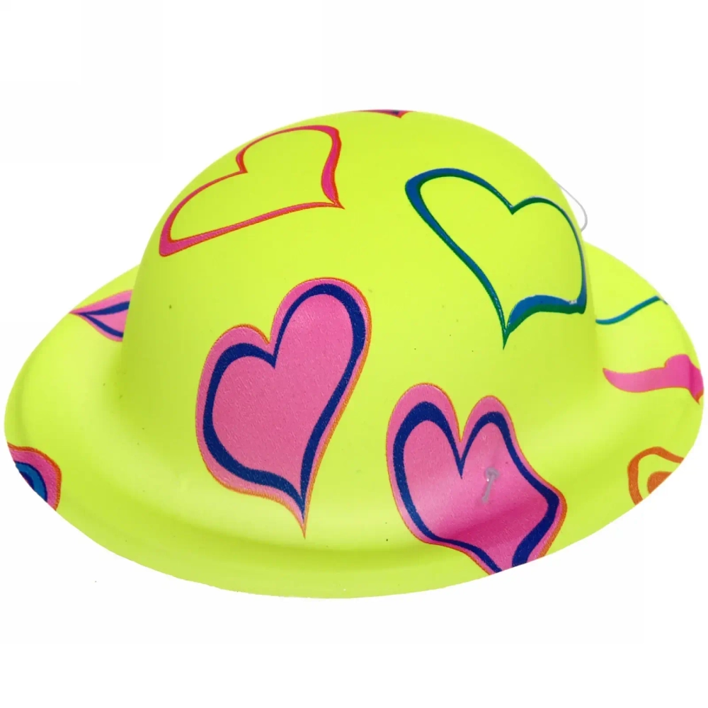 Шляпа карнавальная «Котелок» мини (d-16 см), микс