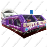 Детская надувная горка "Патруль времени"