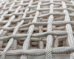 Сетка для батута - плетеная тесьма-в-тесьму