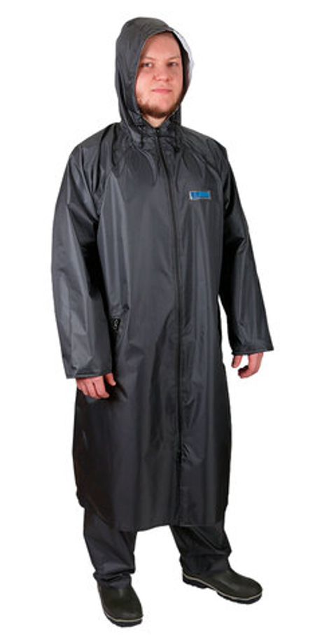 Плащ влагозащитный Membrane WPL (180 гр/м2, мембрана) серый