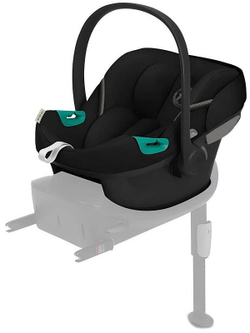 Коляска Cybex Balios S Lux SLV complete Aton S2 Moon Black 3 в 1 Stone Grey с дождевиками