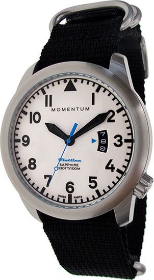 Часы для спорта Momentum Flatline Field 1M-SP18LS7B (нато, сапфир)