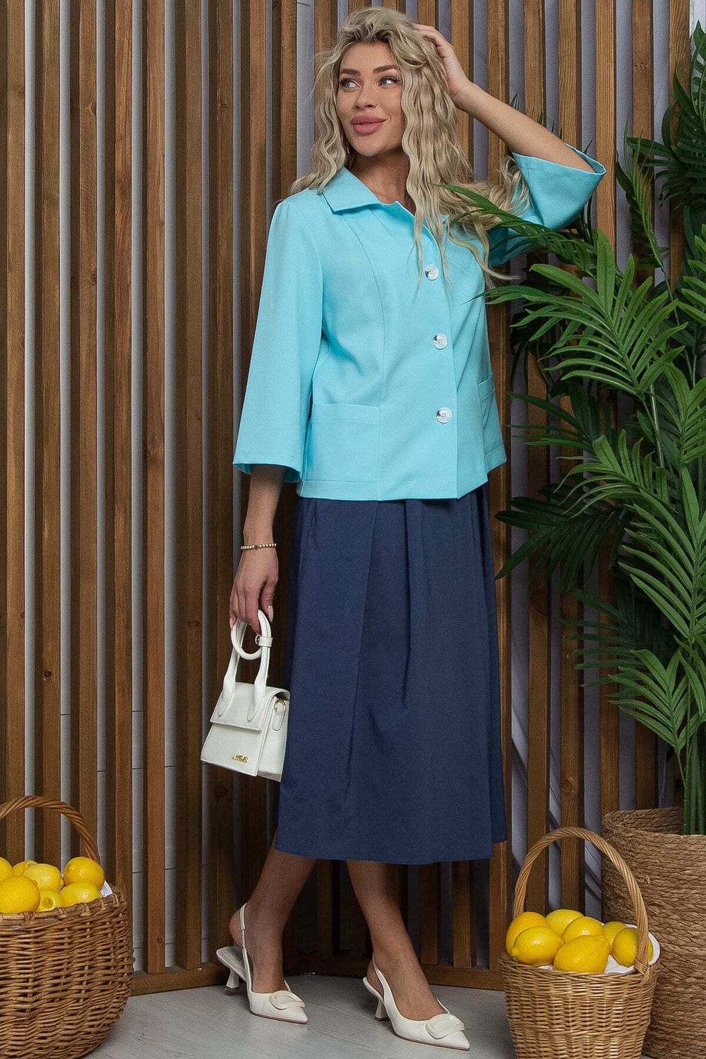 Юбка Городская среда (джинс) Ю13112-16М LT Collection