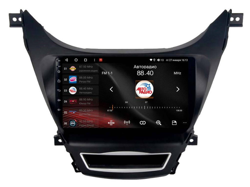 Магнитола для Hyundai Elantra 2011-2013 (до рестайлинга) - Vaycar VA23-0360 на Android 13, 8-ядер, 4G SIM-слот