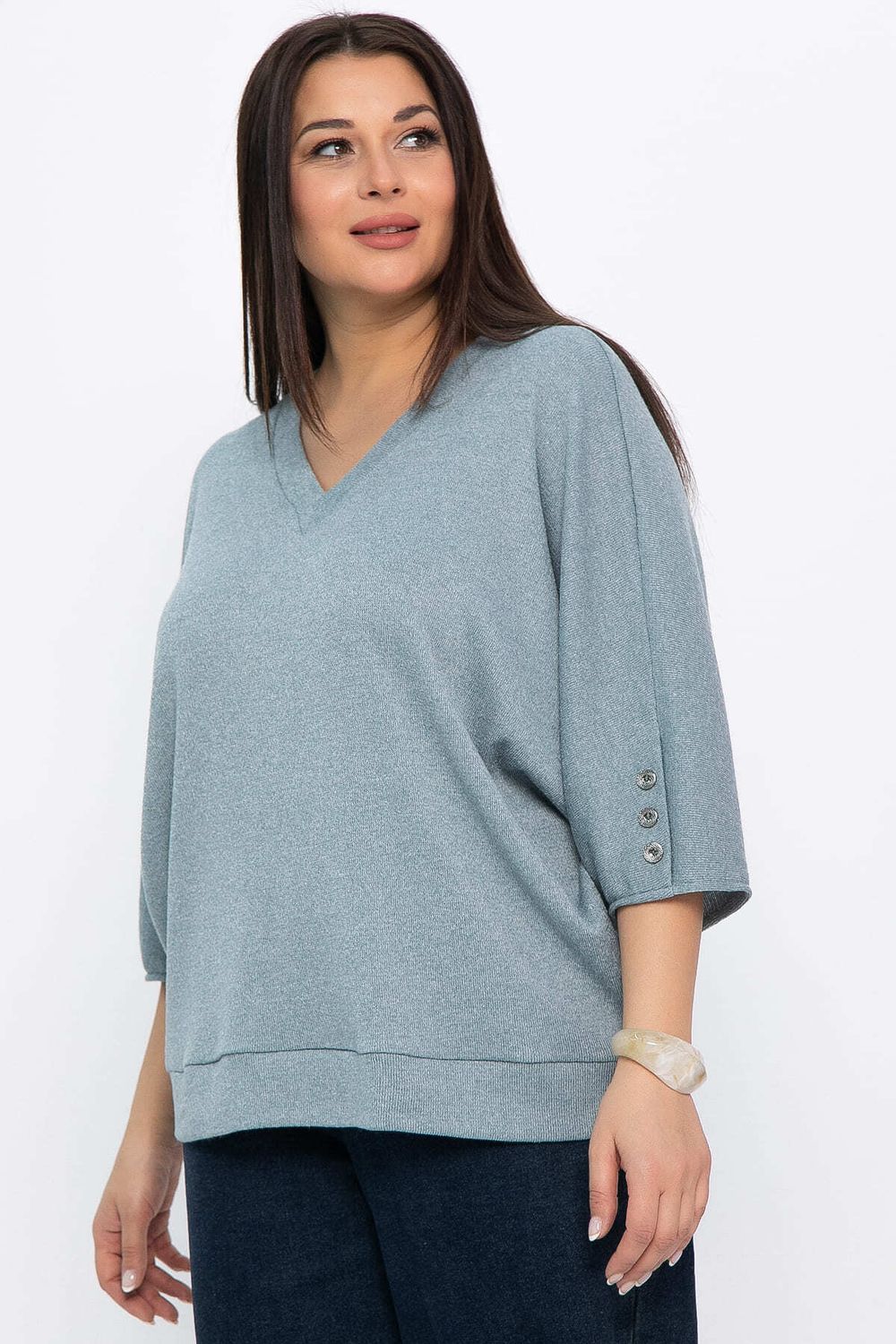 Блуза Вэнсдей (ментоловая) Б14823-4М LT Collection