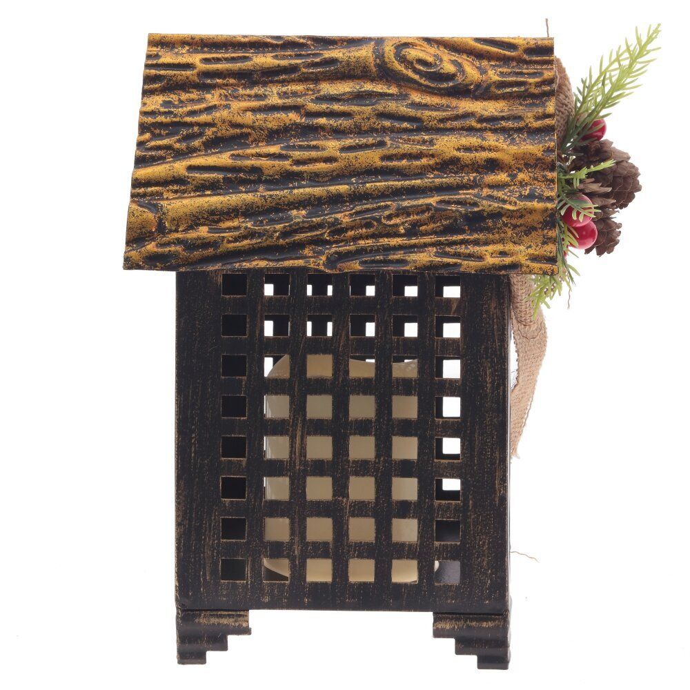 GAEM Изделие декоративное с подсветкой "Домик" (3хAAA н/п), L16,5 W22 H27,5 см