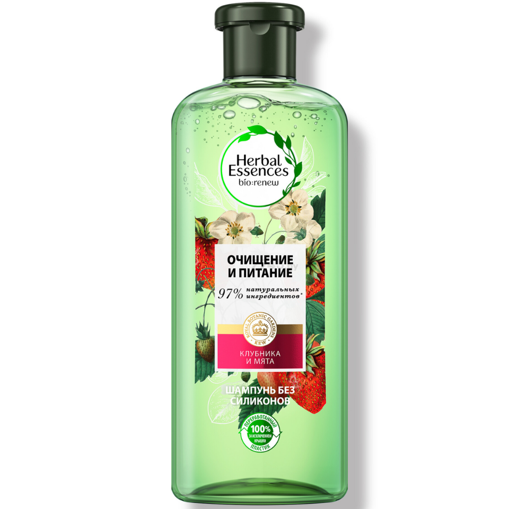 Шампунь Herbal Essences Белая клубника и мята 400 мл