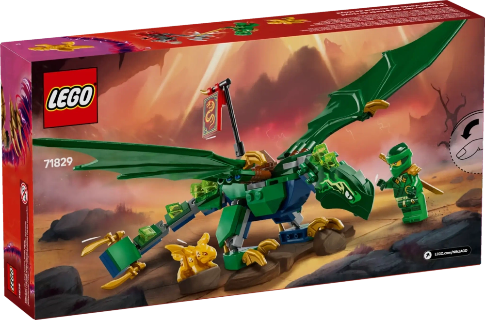 Конструктор LEGO Ninjago 71829 Зеленый лесной дракон Ллойда