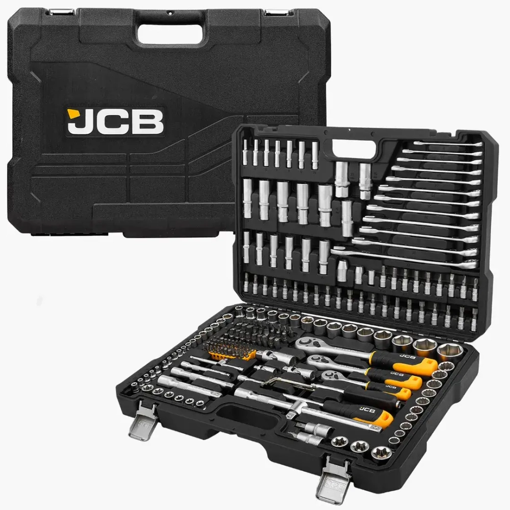 Набор инструментов 216пр. 1/4'', 3/8'', 1/2''(6гр.)(4-32мм) JCB JCB-38841